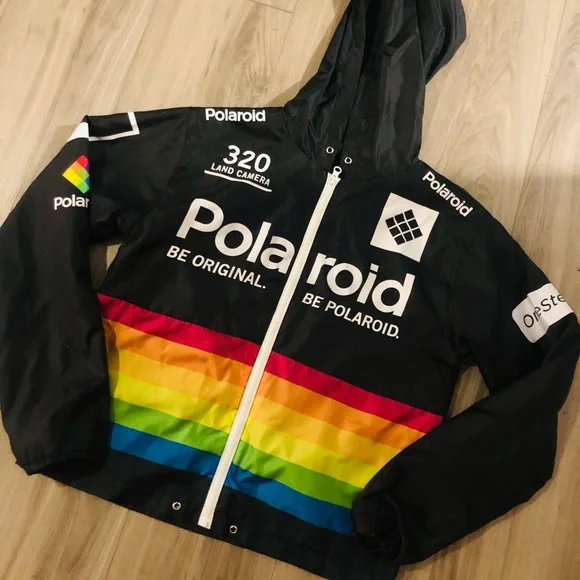 Coats Jackets Polaroid Jacket Black Polaroid Jackets Coats